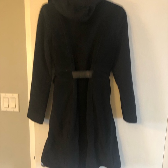 Winter Dress Coat. Black. Size 10 - Picture 2 of 6